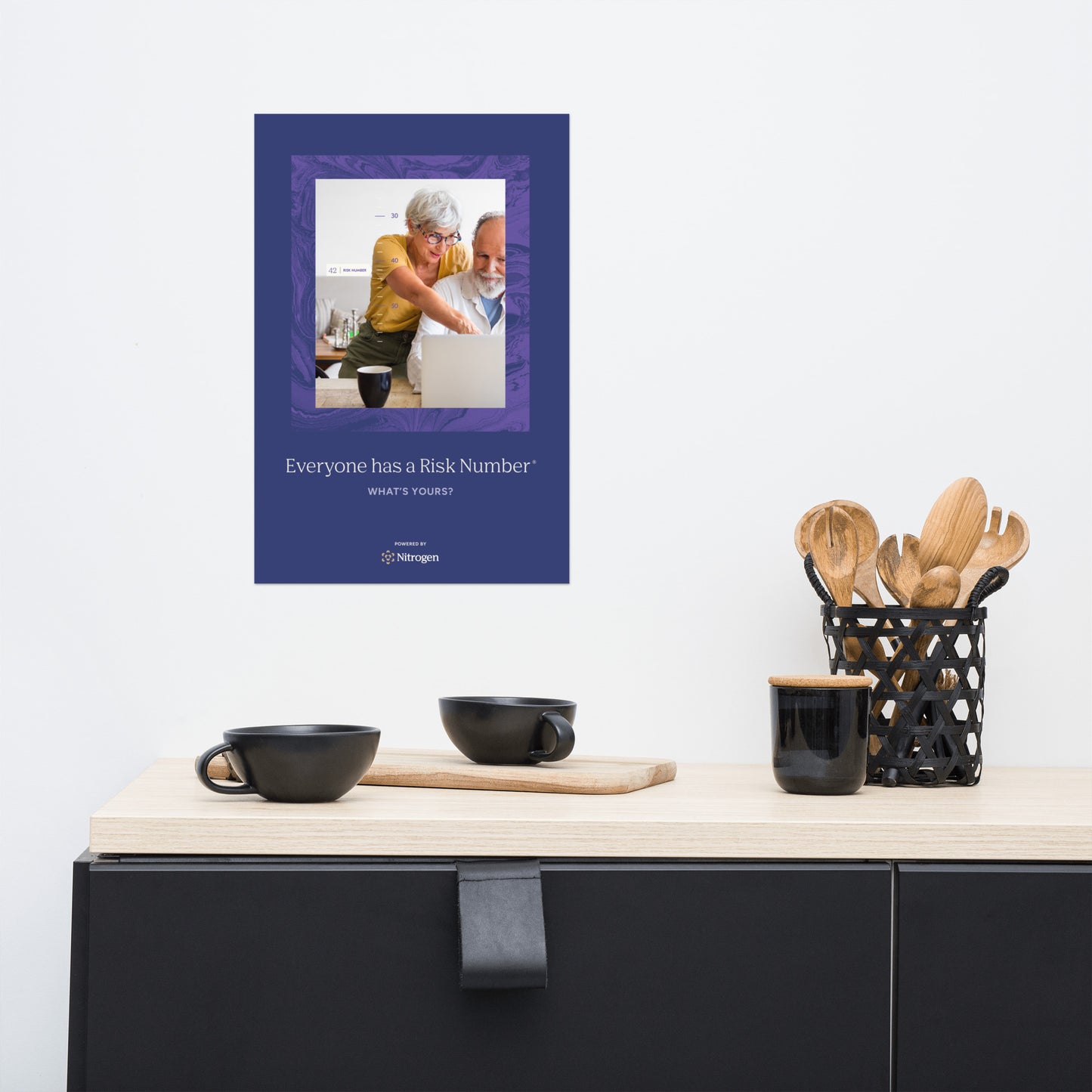 Everyone Has a Risk Number Poster