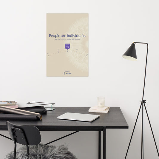 People are Individuals. Poster