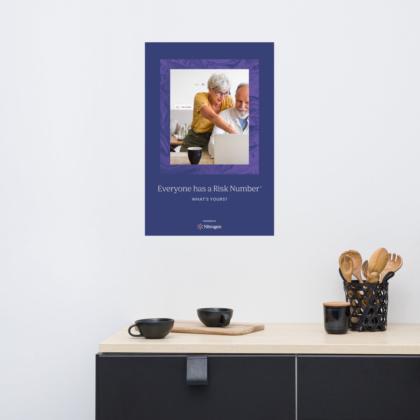 Everyone Has a Risk Number Poster