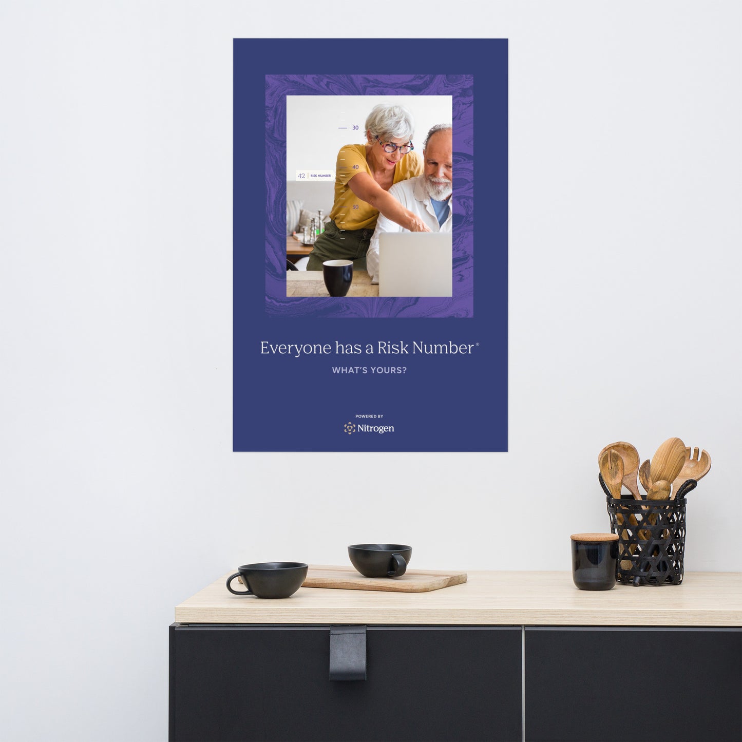 Everyone Has a Risk Number Poster