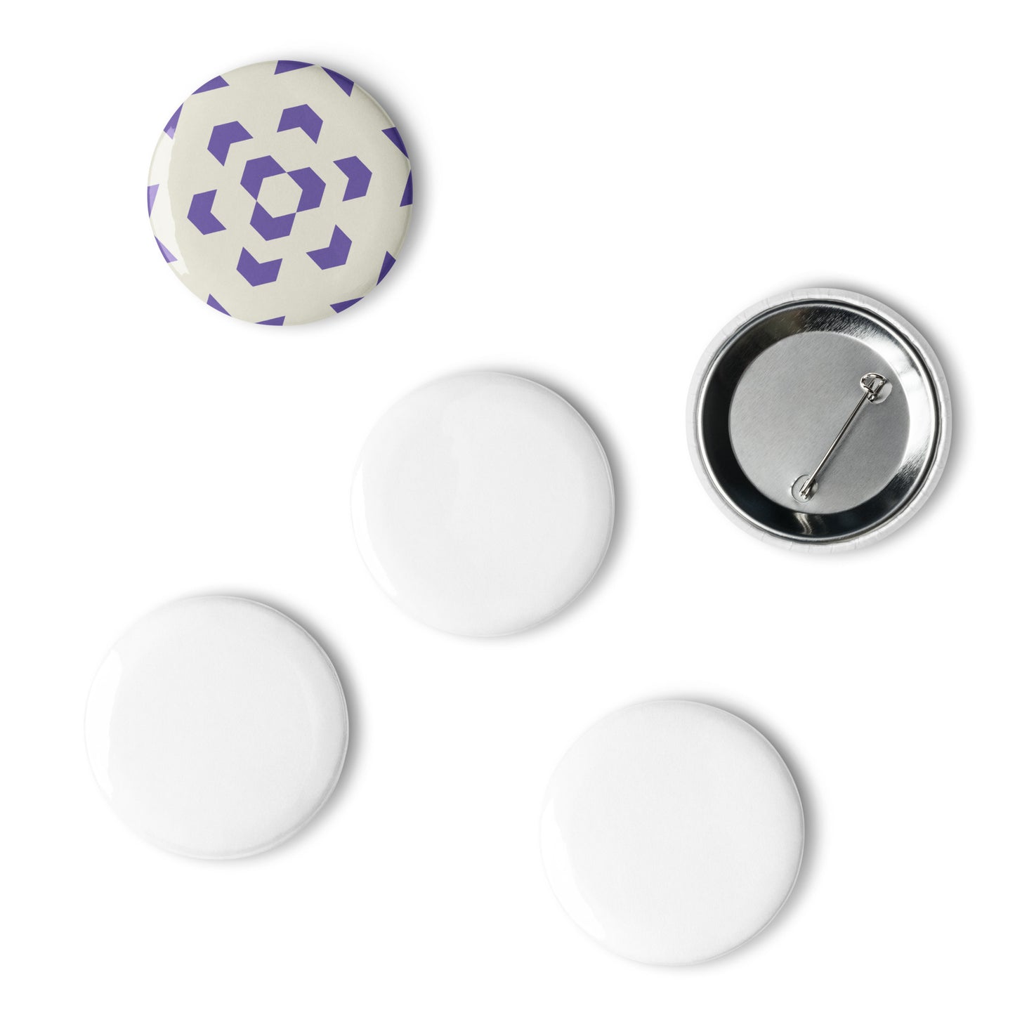 Set of Pin Buttons